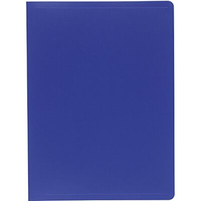 Exacompta 8582E Premium Sichtmappe aus blickdichten Kunststoff DIN A4 mit 80 Klarsichthüllen, 160 Sichten, perfekt für die Schule und das Büro Aktenhülle, Prospekthülle, blau Exacompta 8582E Premium Sichtmappe aus blickdichten Kunststoff DIN A4 mit 80 Klarsichthüllen, 160 Sichten, perfekt für die Schule und das Büro Aktenhülle, Prospekthülle, blau
