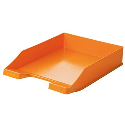 HAN Briefablage KLASSIK, 1 STÜCK Schreibtisch Organizer, Bürobedarf, Ablagefächer, Büromaterial, Briefkorb, Dokumentenablage, bis Format A4/C4, 1027-X-51, orange HAN Briefablage KLASSIK, 1 STÜCK Schreibtisch Organizer, Bürobedarf, Ablagefächer, Büromaterial, Briefkorb, Dokumentenablage, bis Format A4/C4, 1027-X-51, orange