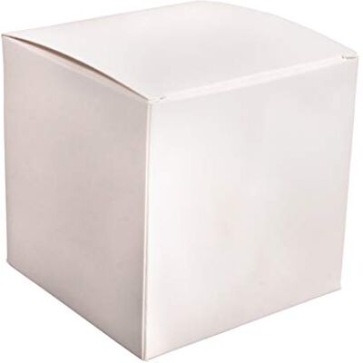 Rayher 67323102 Quadratische Faltschachtel zum Befüllen, 6er Set, Geschenkboxen aus Karton, weiß, 10x10x10 cm Rayher 67323102 Quadratische Faltschachtel zum Befüllen, 6er Set, Geschenkboxen aus Karton, weiß, 10x10x10 cm