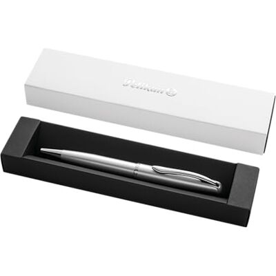 Pelikan Jazz Noble Elegance K36 Kugelschreiber im Geschenketui, Silber Metallkuli, nachfüllbar, 1 stück Pelikan Jazz Noble Elegance K36 Kugelschreiber im Geschenketui, Silber Metallkuli, nachfüllbar, 1 stück
