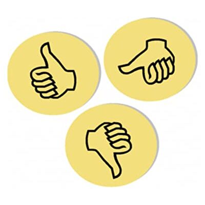 Franken Moderationskarten Wertungssymbol Universal, Kreis, 95 mm, gelb, 100 Stück, UMZWS Franken Moderationskarten Wertungssymbol Universal, Kreis, 95 mm, gelb, 100 Stück, UMZWS
