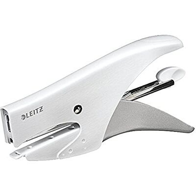 Leitz Heftzange, bekannter, Kapazität bis zu 15 Blatt, Metall, Style Bianco Artico Leitz Heftzange, bekannter, Kapazität bis zu 15 Blatt, Metall, Style Bianco Artico
