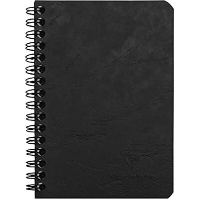 Clairefontaine 785921C Spiralbuch (Age Bag kariert, 9,5 x 14 cm, 50 Blatt) 1 Stück schwarz Clairefontaine 785921C Spiralbuch (Age Bag kariert, 9,5 x 14 cm, 50 Blatt) 1 Stück schwarz