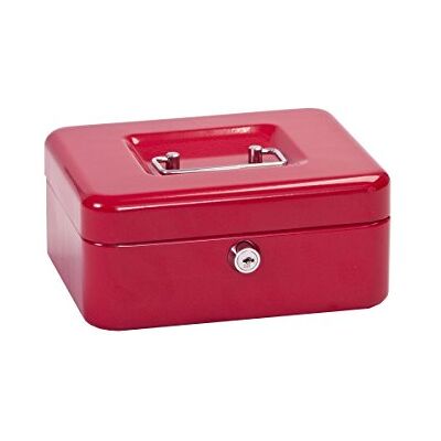 Alco-Albert 841-12 Geldkassette abschließbar klein rot Alco-Albert 841-12 Geldkassette abschließbar klein rot