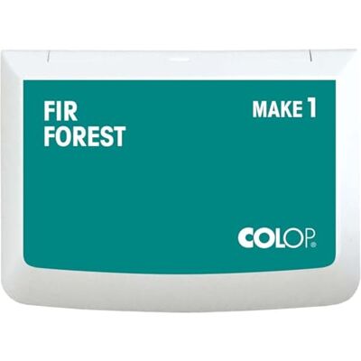 COLOP MAKE 1 Stempelkissen Grün 90 x 50 mm wasserbasiertes, schnelltrocknendes Stempelkissen für Holzstempel & Kreativstempel DIY & Büro COLOP MAKE 1 Stempelkissen Grün 90 x 50 mm wasserbasiertes, schnelltrocknendes Stempelkissen für Holzstempel & Kreativstempel DIY & Büro