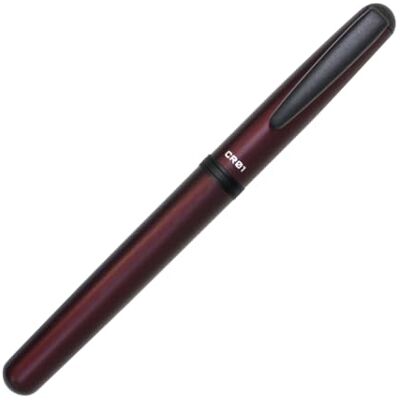 オート OHTO Kugelschreiber CR01 aus Aluminium und Messing in der Farbe Matt Rot, Strichbreite: 0,5 mm, CR01-05-MWI オート OHTO Kugelschreiber CR01 aus Aluminium und Messing in der Farbe Matt Rot, Strichbreite: 0,5 mm, CR01-05-MWI