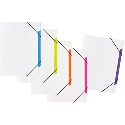 Pagna 41814-00 Ordnungsmappenset Coool white Trend PP 5 Fächer sortiert mit 5 Stück Pagna 41814-00 Ordnungsmappenset Coool white Trend PP 5 Fächer sortiert mit 5 Stück