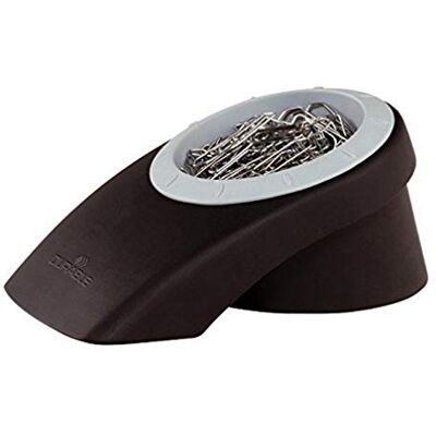 Durable Büroklammernspender Paper Clip Box 1 Stück, schwarz, 771301 Briefklammerspender mit Magnet-Griffmulde, inkl. 100 Büroklammern, Maße 92 x 63 x 144 mm, Kunststoff Durable Büroklammernspender Paper Clip Box 1 Stück, schwarz, 771301 Briefklammerspender mit Magnet-Griffmulde, inkl. 100 Büroklammern, Maße 92 x 63 x 144 mm, Kunststoff