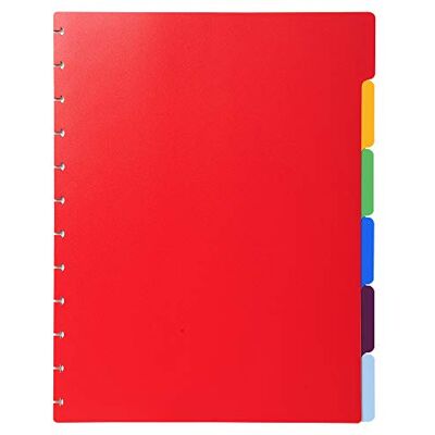 Exacompta 86002E Register-Trennblätter 6-teilig mit Taben für Ringsichtmappen DIN A4 aus Kunststoff Prospekthülle Aktenhülle Klarsichthülle Ringmappe Ringhefter Spiralhefter Exacompta 86002E Register-Trennblätter 6-teilig mit Taben für Ringsichtmappen DIN A4 aus Kunststoff Prospekthülle Aktenhülle Klarsichthülle Ringmappe Ringhefter Spiralhefter