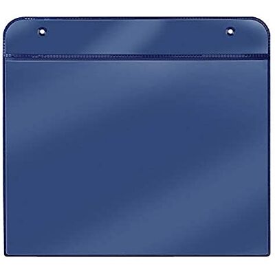 VELOFLEX 3805500 Magnet-Taschen DIN A5 Querformat, mit Magnetstreifen auf der Rückseite, PVC, blau, 20 Stück VELOFLEX 3805500 Magnet-Taschen DIN A5 Querformat, mit Magnetstreifen auf der Rückseite, PVC, blau, 20 Stück