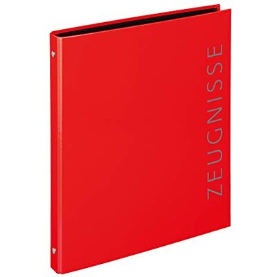 VELOFLEX 4144321 Zeugnisringbuch Velocolor, DIN A4, rot, 1 Stück VELOFLEX 4144321 Zeugnisringbuch Velocolor, DIN A4, rot, 1 Stück
