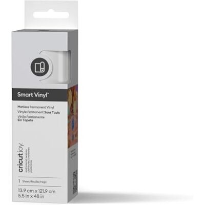 Cricut Smart Vinyl Permanent Joy, 14 x 122 cm, 1 Bogen (weiß) Cricut Smart Vinyl Permanent Joy, 14 x 122 cm, 1 Bogen (weiß)