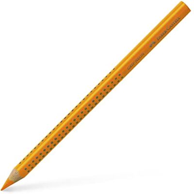 Faber-Castell 114815 Textmarker Jumbo Grip Neon Textliner, orange, 1 Stück Faber-Castell 114815 Textmarker Jumbo Grip Neon Textliner, orange, 1 Stück