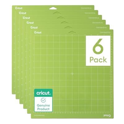 Cricut StandardGrip Matte 30,5 x 30,5 cm (6er-Pack) Cricut StandardGrip Matte 30,5 x 30,5 cm (6er-Pack)