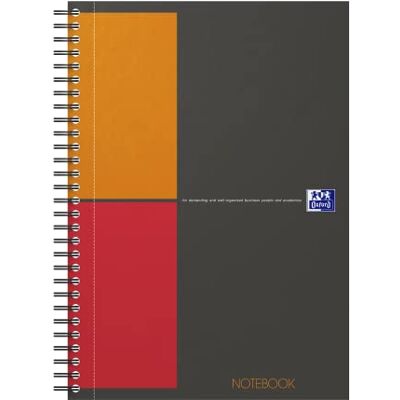Oxford Notebook International B5, kariert, 160 Seiten, stabiler Kartondeckel Oxford Notebook International B5, kariert, 160 Seiten, stabiler Kartondeckel