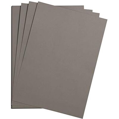 Clairefontaine 975262C Packung mit 25 Bastelkartons Maya, 185g, DIN A4, 21 x 29,7cm, 1 Pack, grau Clairefontaine 975262C Packung mit 25 Bastelkartons Maya, 185g, DIN A4, 21 x 29,7cm, 1 Pack, grau