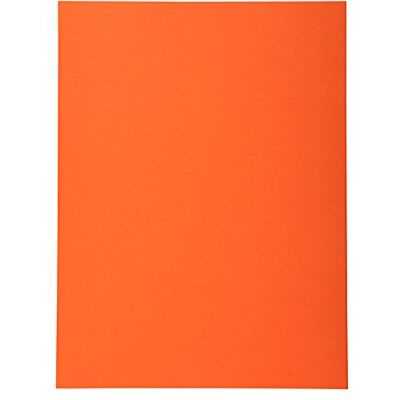 Exacompta 420207E 50er Pack Aktendeckel Forever® 170 g/m2 Aus Recycling-Karton für DIN A4 Blauer Engel ideal für die lose Blatt-Ablage orange Sammelmappe Dokumentenmappe Exacompta 420207E 50er Pack Aktendeckel Forever® 170 g/m2 Aus Recycling-Karton für DIN A4 Blauer Engel ideal für die lose Blatt-Ablage orange Sammelmappe Dokumentenmappe