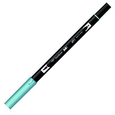 Tombow ABT-491 Fasermaler Dual Brush Pen mit zwei Spitzen, glacier blue Tombow ABT-491 Fasermaler Dual Brush Pen mit zwei Spitzen, glacier blue