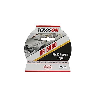 Teroson Henkel Klebeband Extra Stark 25 m Länge, VR 5080, 801959, Grau Teroson Henkel Klebeband Extra Stark 25 m Länge, VR 5080, 801959, Grau