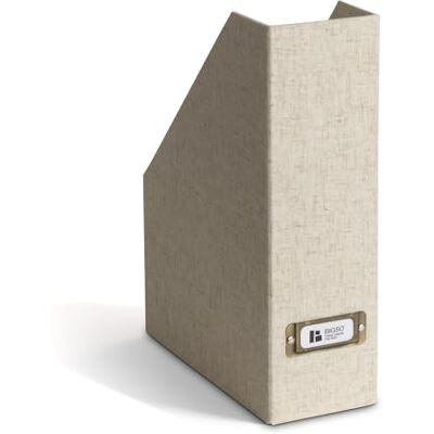 BIGSO BOX OF SWEDEN BIGSO VIKTORIA Stehsammler – Aufbewahrungsbox mit Beschriftungsetikett – Schreibtischablage für Akten, Dokumente & Zeitschriften – Stehordner aus recycelter Faserplatte und Papier – Leinen BIGSO BOX OF SWEDEN BIGSO VIKTORIA Stehsammler – Aufbewahrungsbox mit Beschriftungsetikett – Schreibtischablage für Akten, Dokumente & Zeitschriften – Stehordner aus recycelter Faserplatte und Papier – Leinen