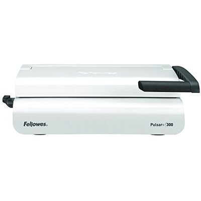 Fellowes Pulsar+ Bindemaschine mit Aufbewahrung – Stanzt 20 Blatt, bindet bis zu 300 – Manuelle Plastikbindemaschine für A4 – Inkl. 10 Klarsichtdeckel – Ideal für Zuhause oder kleines Büro Fellowes Pulsar+ Bindemaschine mit Aufbewahrung – Stanzt 20 Blatt, bindet bis zu 300 – Manuelle Plastikbindemaschine für A4 – Inkl. 10 Klarsichtdeckel – Ideal für Zuhause oder kleines Büro