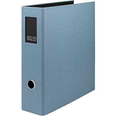 Rössler SOHO Ordner DIN A4 mit Rückenschild Ordner A4 breit Aktenordner A4 Ordner breit mit Griffloch DIN A4 Ordner mit Hebelmechanik 320 x 285 x 80 mm 1 Stück Farbe: Blau Navy Rössler SOHO Ordner DIN A4 mit Rückenschild Ordner A4 breit Aktenordner A4 Ordner breit mit Griffloch DIN A4 Ordner mit Hebelmechanik 320 x 285 x 80 mm 1 Stück Farbe: Blau Navy