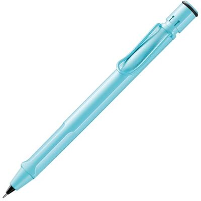 Lamy safari aquasky Druckbleistift in Strichbreite 0,5 mm & Radiertip Bleistift mit ergonomischem Griff & Gehäuse aus ASA-Kunststoff Bleistift mit Feinstrichmine M 41 Lamy safari aquasky Druckbleistift in Strichbreite 0,5 mm & Radiertip Bleistift mit ergonomischem Griff & Gehäuse aus ASA-Kunststoff Bleistift mit Feinstrichmine M 41