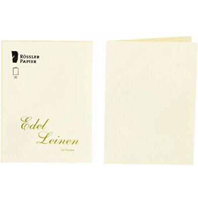 Rössler Papier - 2160705802 - Elfenbein - DIN A6 - Karten Rössler Papier - 2160705802 - Elfenbein - DIN A6 - Karten