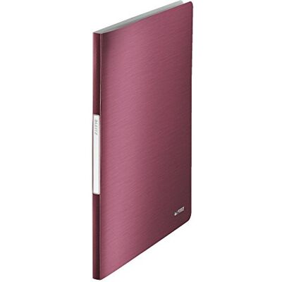 Leitz Sichtbuch Style, A4, PP, 20 Hüllen, granat rot, 39580028 Leitz Sichtbuch Style, A4, PP, 20 Hüllen, granat rot, 39580028