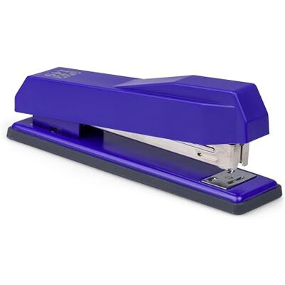 Sax Heftapparat Compact Line, 25 Blatt, für No. 26/6 und No. 24/6 Heftklammern, Violett, geschlossene Heftung, aus robustem Metall, modernes und stilvolles Design Sax Heftapparat Compact Line, 25 Blatt, für No. 26/6 und No. 24/6 Heftklammern, Violett, geschlossene Heftung, aus robustem Metall, modernes und stilvolles Design