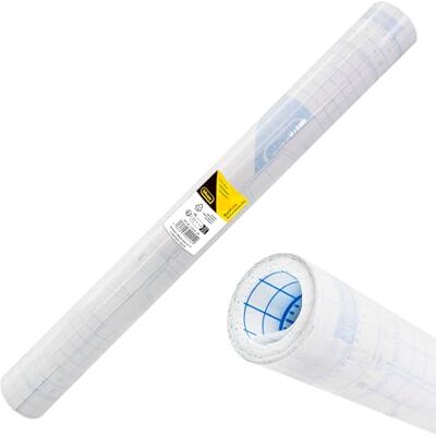 Idena 20224 Buchfolie selbstklebend transparent, 1 Rolle 3 m x 40 cm, Dicke 50 µ, Buchumschlag aus Kunststoff Idena 20224 Buchfolie selbstklebend transparent, 1 Rolle 3 m x 40 cm, Dicke 50 µ, Buchumschlag aus Kunststoff