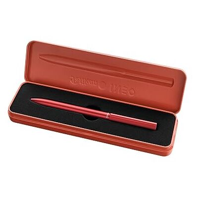Pelikan INEO Elements K6 Kugelschreiber Fiery Red (Rot) Metall, Drehmechanik, inkl. Etui & Mine Pelikan INEO Elements K6 Kugelschreiber Fiery Red (Rot) Metall, Drehmechanik, inkl. Etui & Mine