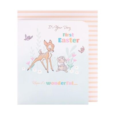 UK Greetings Disney 1. Osterkarte für Baby Jungen/Mädchen – Bambi & Klopfer Design UK Greetings Disney 1. Osterkarte für Baby Jungen/Mädchen – Bambi & Klopfer Design