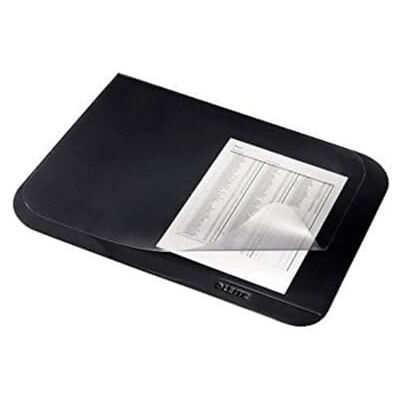 Leitz 53180095 Schreibunterlage, Soft-Touch, mit Abdeckung, 40x53 cm, schwarz Leitz 53180095 Schreibunterlage, Soft-Touch, mit Abdeckung, 40x53 cm, schwarz