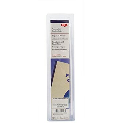 GBC 9741639 VeloBind Bindestrips, 45mm, 25 Stück, A4,weiß GBC 9741639 VeloBind Bindestrips, 45mm, 25 Stück, A4,weiß