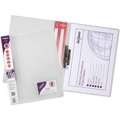Snopake 12772S Klemmhefter, A4, transparent Snopake 12772S Klemmhefter, A4, transparent