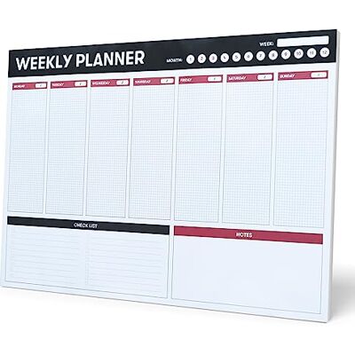 Grupo Erik Wochenplaner Block A4 Kalender Planer A3 ohne festes Datum Terminplaner Tischplaner A3 Tischkalender ohne Datum Schreibtischunterlage Papier Grupo Erik Wochenplaner Block A4 Kalender Planer A3 ohne festes Datum Terminplaner Tischplaner A3 Tischkalender ohne Datum Schreibtischunterlage Papier