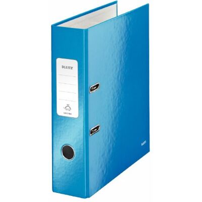 Leitz Qualitäts-Ordner 180°, A4, 8 cm Rückenbreite, laminierte Graupappe, Blau, WOW Serie, Design kann variieren, 10050036 Leitz Qualitäts-Ordner 180°, A4, 8 cm Rückenbreite, laminierte Graupappe, Blau, WOW Serie, Design kann variieren, 10050036