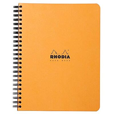 Rhodia 193448C Spiralbuch Notebook A5+ 80 Blatt dot Lineatur Orange Rhodia 193448C Spiralbuch Notebook A5+ 80 Blatt dot Lineatur Orange