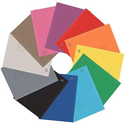 Oxford Schnellhefter A4, aus Karton, sortiert mit 12 Farben, 25 Stück, 400117265, DIN A4 Oxford Schnellhefter A4, aus Karton, sortiert mit 12 Farben, 25 Stück, 400117265, DIN A4