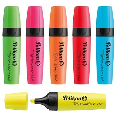 Pelikan Textmarker 490, 6 Neon-Farben, 6 Stück, mit Keilspitze Textmarker 490, 6 Neon-Farben, 6 Stück, mit Keilspitze Pelikan Textmarker 490, 6 Neon-Farben, 6 Stück, mit Keilspitze Textmarker 490, 6 Neon-Farben, 6 Stück, mit Keilspitze