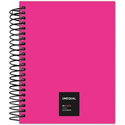Grafoplás 88546054 Notizbuch mit Spiralbindung, kariert, A6, 100 Blatt, 70 g, Fuchsia Grafoplás 88546054 Notizbuch mit Spiralbindung, kariert, A6, 100 Blatt, 70 g, Fuchsia