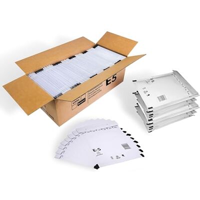 TRIFOO 100 Versandtaschen Luftpolsterumschläge haftklebend Luftpolsterversandtaschen Luftpolstertaschen Gr. E/5 E5 weiß (240mm x 275mm) Umschläge gepolstert Polsterumschlag Taschen TRIFOO 100 Versandtaschen Luftpolsterumschläge haftklebend Luftpolsterversandtaschen Luftpolstertaschen Gr. E/5 E5 weiß (240mm x 275mm) Umschläge gepolstert Polsterumschlag Taschen