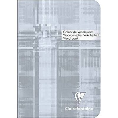 Clairefontaine 3647C Vokabelheft / Adressbuch DIN A6 10,5 x 14,8 cm , 32 Blatt 90g, liniert mit Mittelstrich, farbig sortiert, 1 Stück Clairefontaine 3647C Vokabelheft / Adressbuch DIN A6 10,5 x 14,8 cm , 32 Blatt 90g, liniert mit Mittelstrich, farbig sortiert, 1 Stück