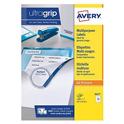 Avery 3653 Universal-Etikette (A4) Avery 3653 Universal-Etikette (A4)