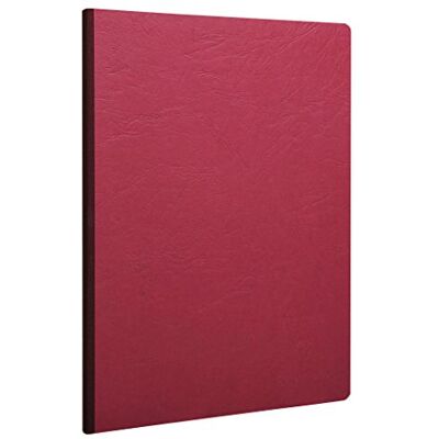 Clairefontaine 791402C Heft A4, Leinen, Age Bag, blanko, 96 Blatt, rot Clairefontaine 791402C Heft A4, Leinen, Age Bag, blanko, 96 Blatt, rot
