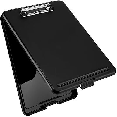 Läufer 55800 Klemmbrett mit Aufbewahrungsfach, schwarz Läufer 55800 Klemmbrett mit Aufbewahrungsfach, schwarz