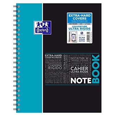 Oxford Notebook A4 Studium Hardcover Collegeblock liniert, 80 Blatt Zufallsfarbe, kein Farbwunsch möglich Oxford Notebook A4 Studium Hardcover Collegeblock liniert, 80 Blatt Zufallsfarbe, kein Farbwunsch möglich
