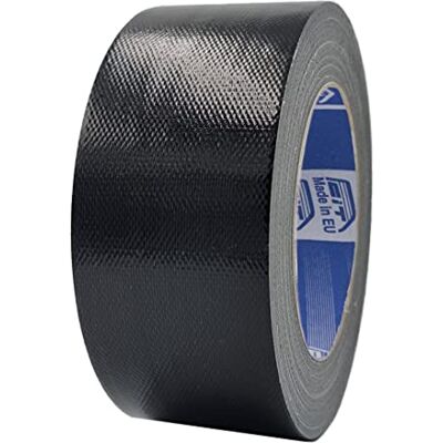 ACIT Super 50 mm x 25 M, verstärktes Gewebeband, Duct Tape, amerikanisches Gewebeband: Reparaturen, Befestigung und Verpackung mit hoher Dichtheit (Schwarz) ACIT Super 50 mm x 25 M, verstärktes Gewebeband, Duct Tape, amerikanisches Gewebeband: Reparaturen, Befestigung und Verpackung mit hoher Dichtheit (Schwarz)