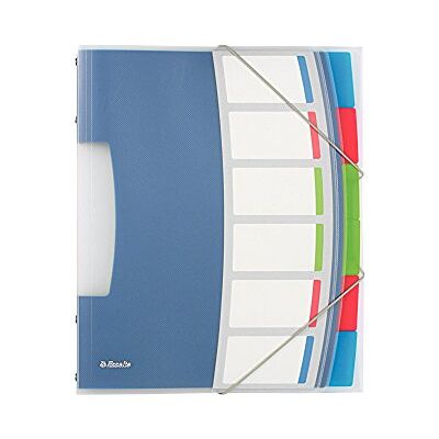 Esselte 624029 Ordnungsmappe VIVIDA, A4, PP, 6 Fächer, mehrfarbig Esselte 624029 Ordnungsmappe VIVIDA, A4, PP, 6 Fächer, mehrfarbig
